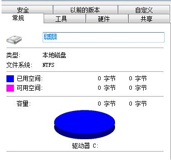 误删系统文件也会导致C盘变成0字节