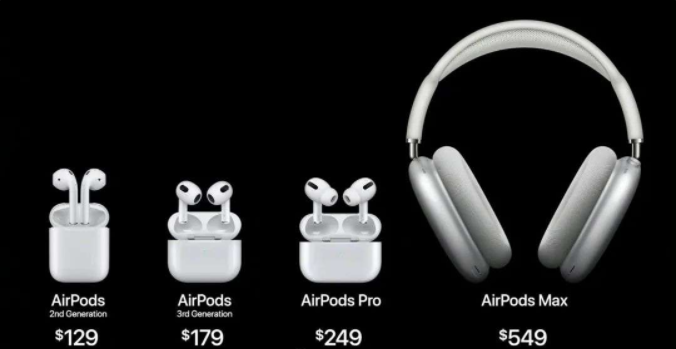 苹果发布新款AirPods 3