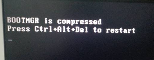 bootmgr is compressed